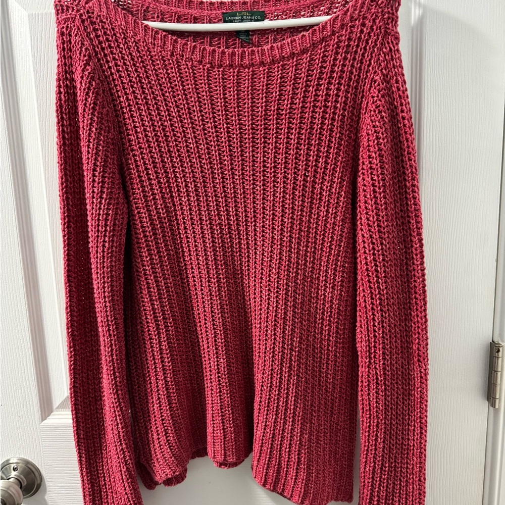 Ralph Lauren 100% Cotton Knit Sweater